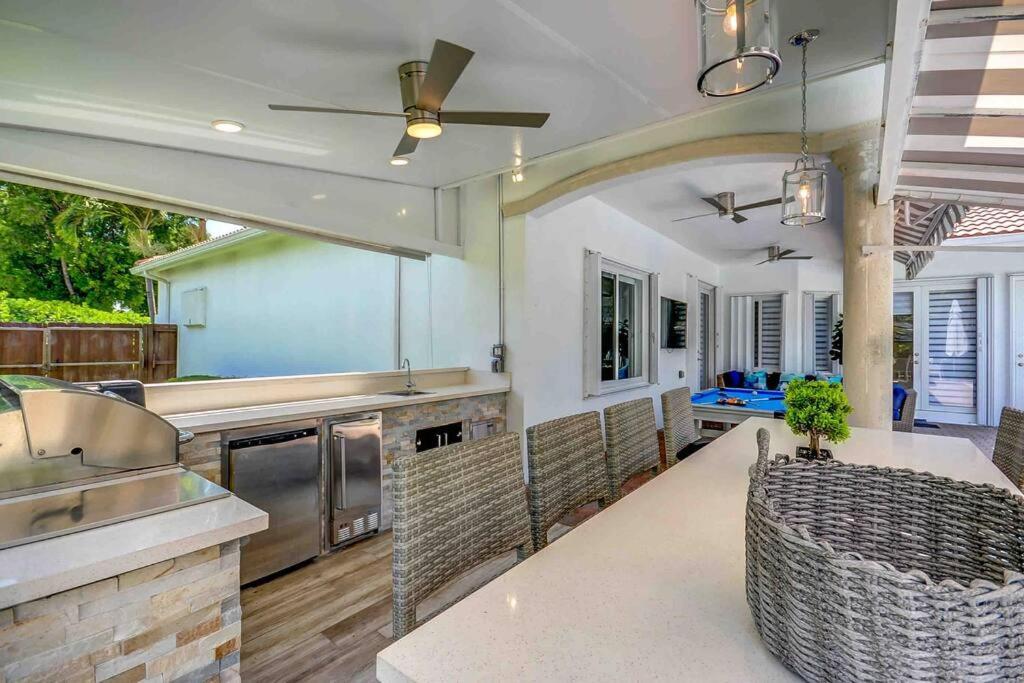 Miami 5Br Villa W Heated Pool, Games & Bbq L01 Cutler Bay Eksteriør bilde