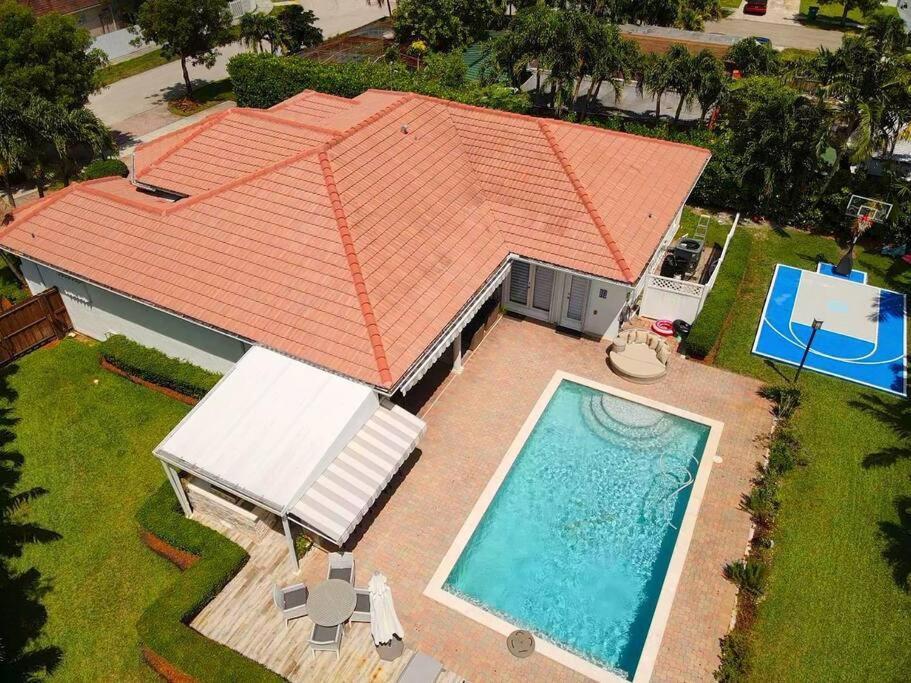 Miami 5Br Villa W Heated Pool, Games & Bbq L01 Cutler Bay Eksteriør bilde