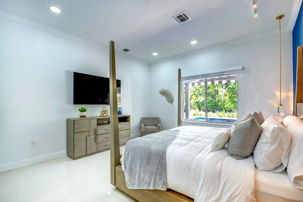 Miami 5Br Villa W Heated Pool, Games & Bbq L01 Cutler Bay Eksteriør bilde