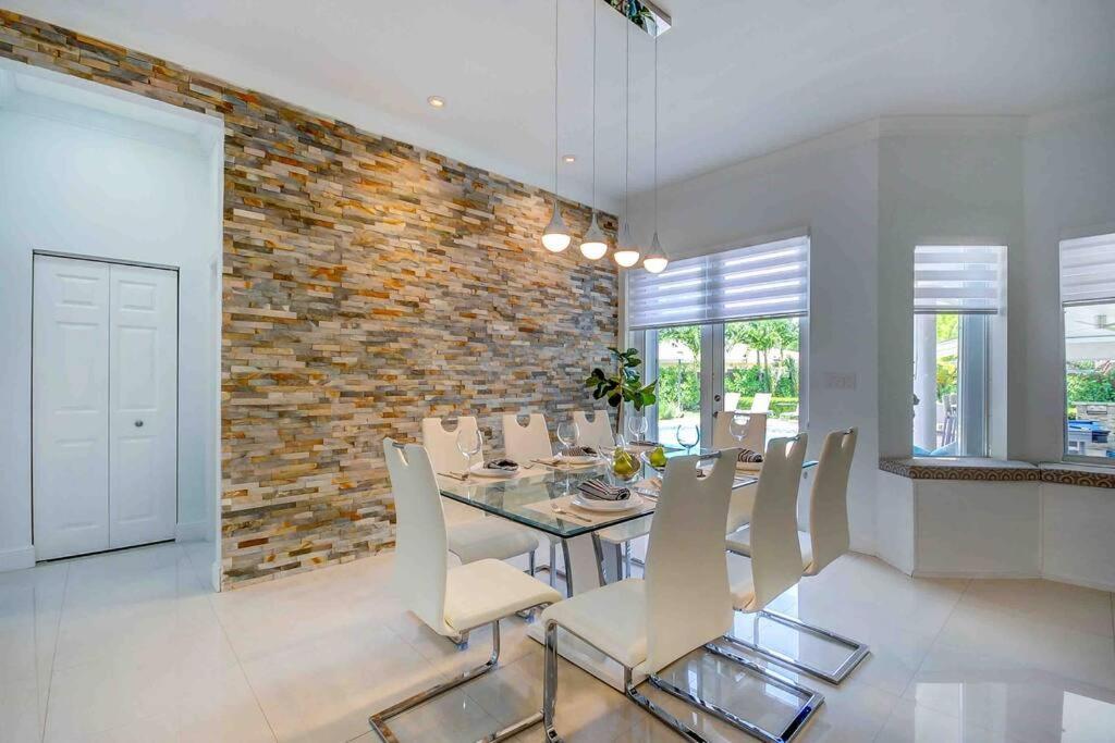 Miami 5Br Villa W Heated Pool, Games & Bbq L01 Cutler Bay Eksteriør bilde