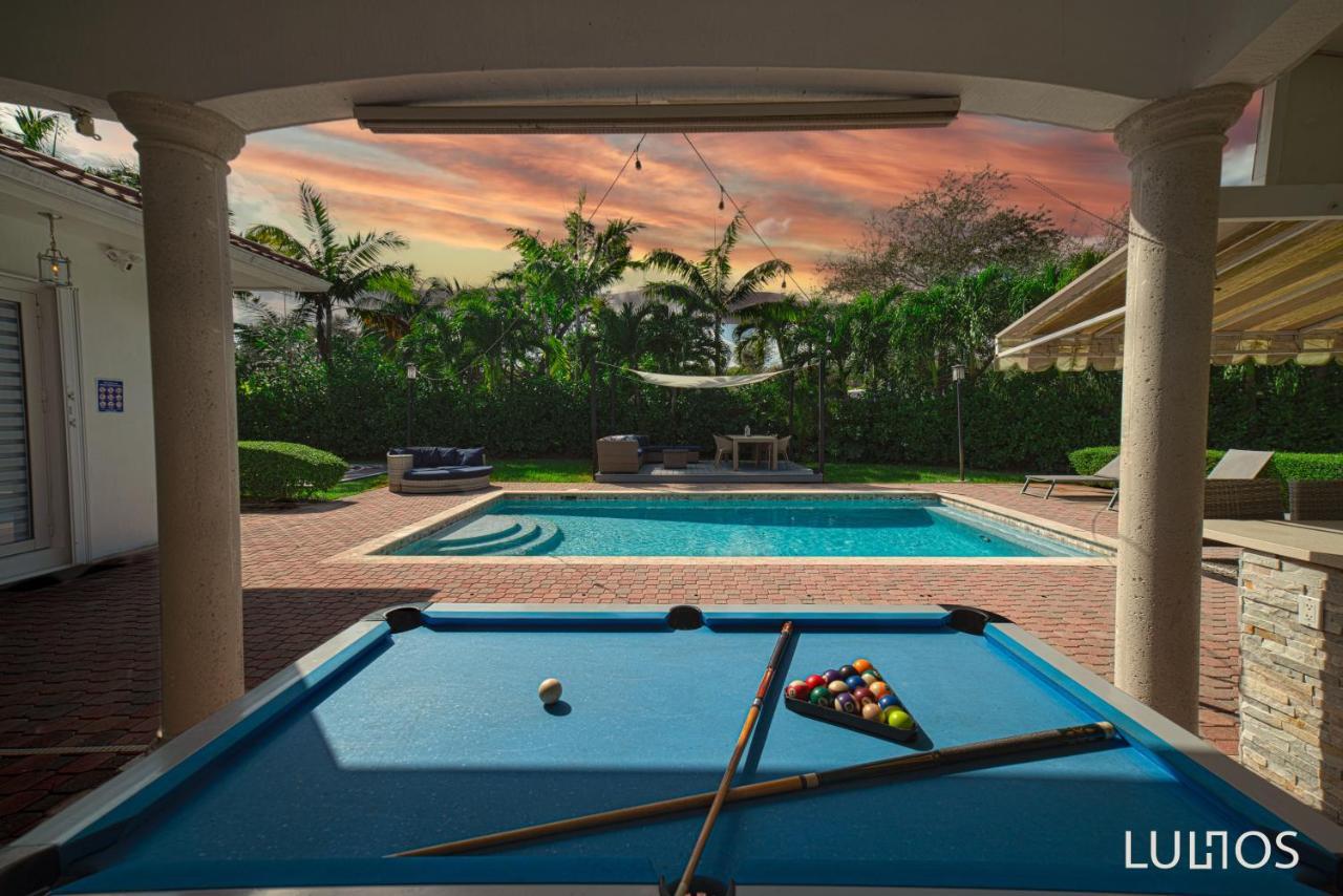 Miami 5Br Villa W Heated Pool, Games & Bbq L01 Cutler Bay Eksteriør bilde