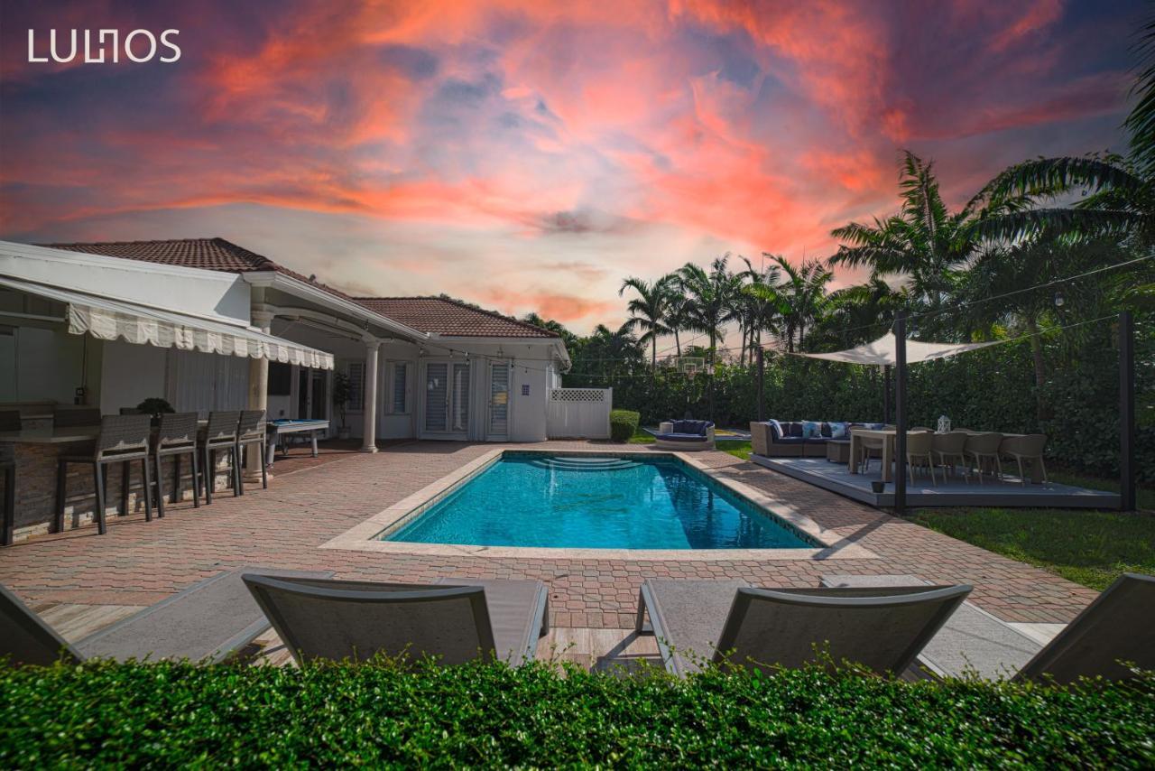 Miami 5Br Villa W Heated Pool, Games & Bbq L01 Cutler Bay Eksteriør bilde