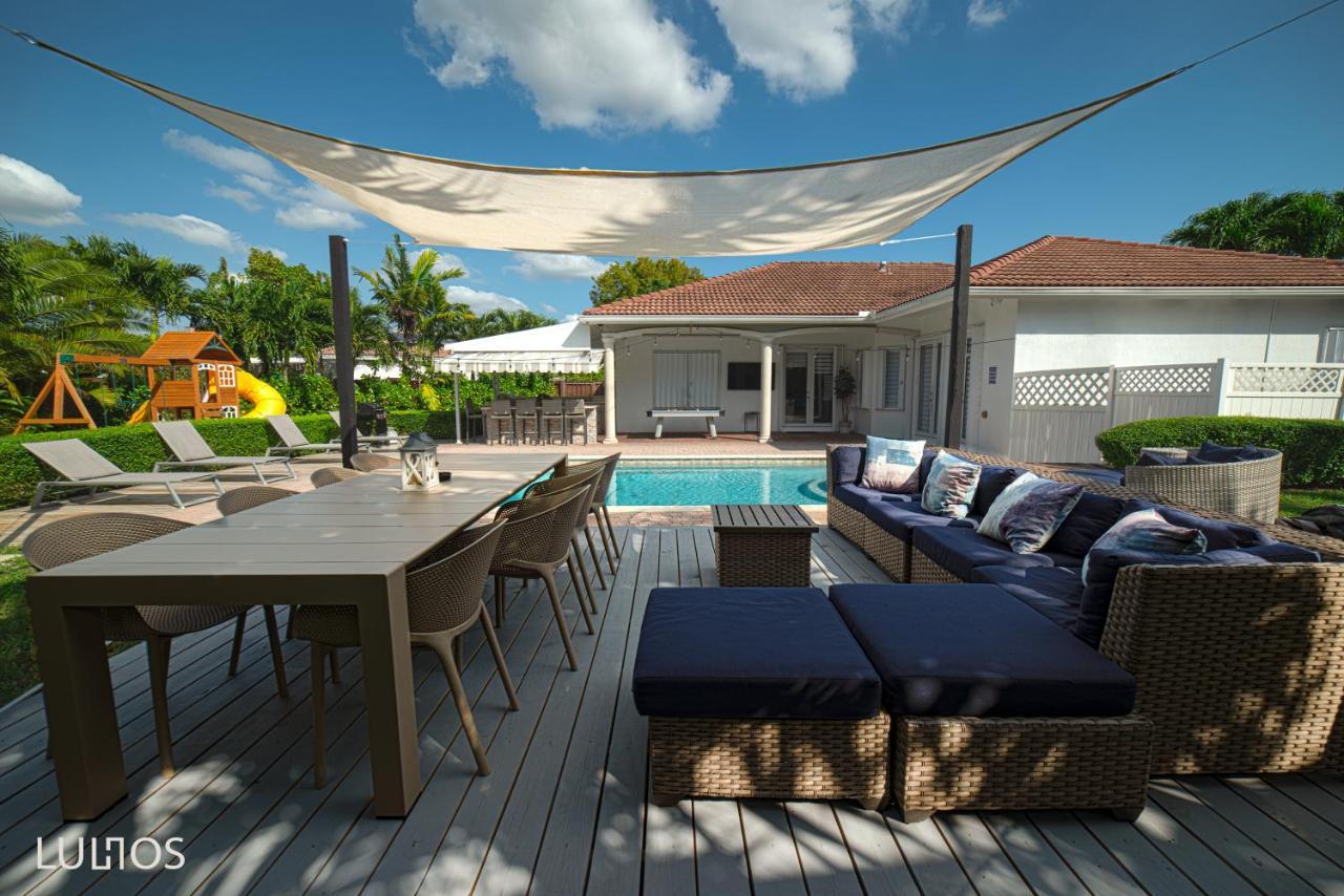 Miami 5Br Villa W Heated Pool, Games & Bbq L01 Cutler Bay Eksteriør bilde